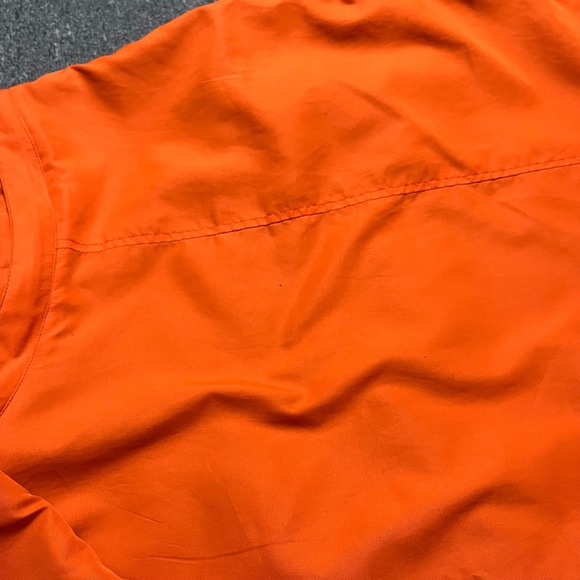 NFL Chicago Bears Reversible Jacket XL Orange Navy Fleece Windbreaker Full Zip - Picture 12 of 16